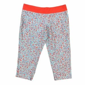 Nike Dri Fit Legend Capri Leggings Coral Large